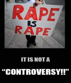 rape is not a controversy