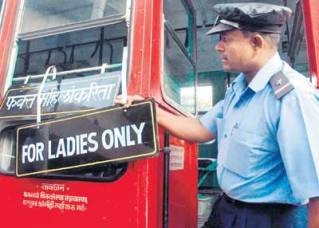 for ladies only bus